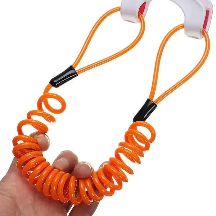Fil de sécurité pour casque de frein à disque