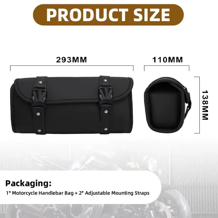 Sac de rangement d'outils de moto, nouveau sac en cuir étanche, sacs de décoration, accessoires de pièces pour Simson SIMSON S51 Dirt Pit moto