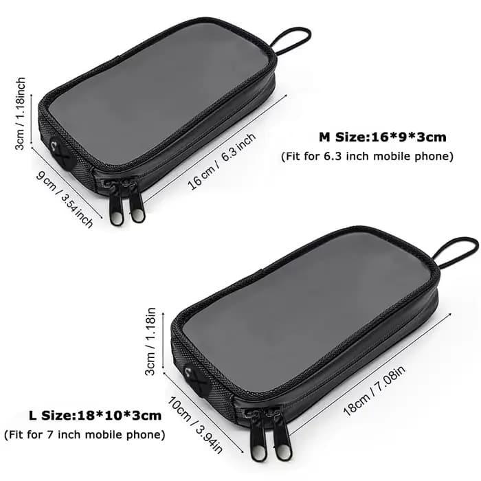 Sac de réservoir de carburant universel pour moto