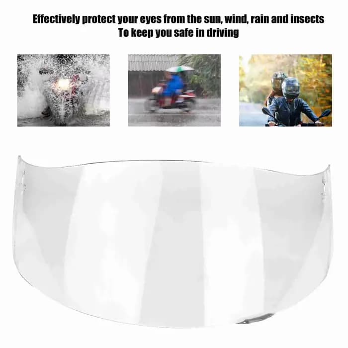 Pare-vent pour moto, visière d'objectif de casque