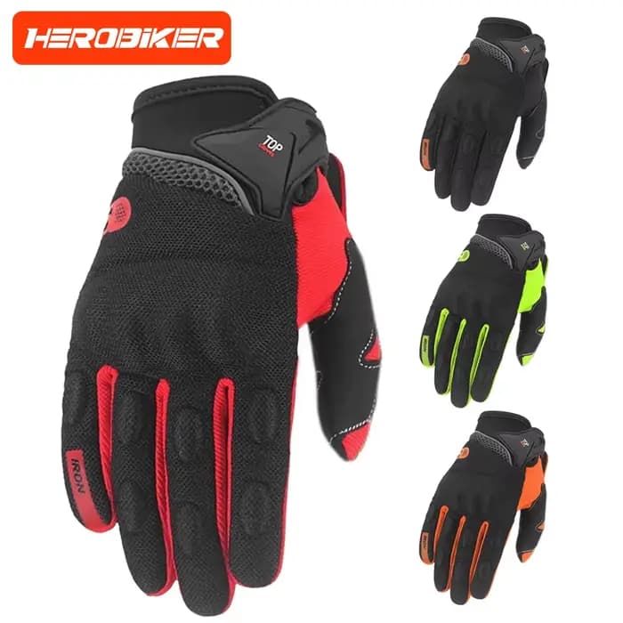 Gants de moto respirants pour moto