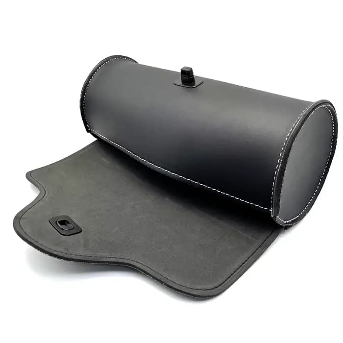 Kit d'outils pour moto, sac avant rétro, sacoche universelle en cuir imperméable, sac arrière pour véhicule électrique, sac suspendu pour vélo