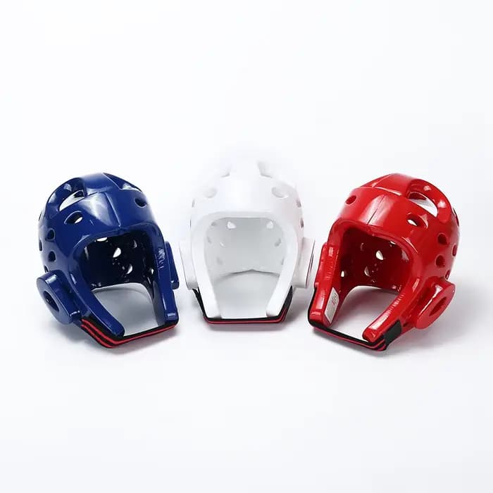 Casque de protection pour Taekwondo, arts martiaux, karaté, kickboxing, Muay Thai, entraînement et sparring, réglable