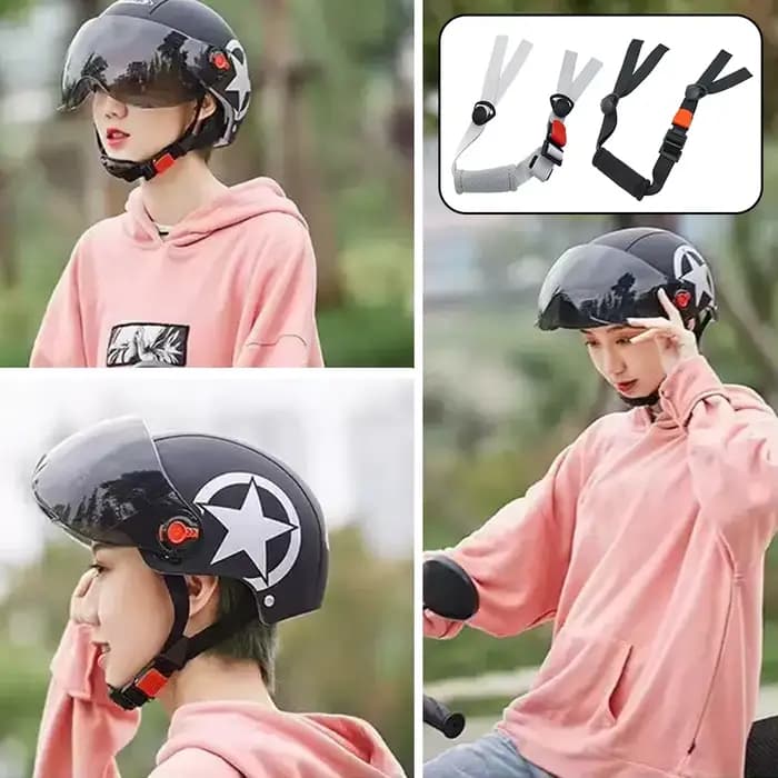 Sangle de mentonnière universelle réglable pour casque de sécurité