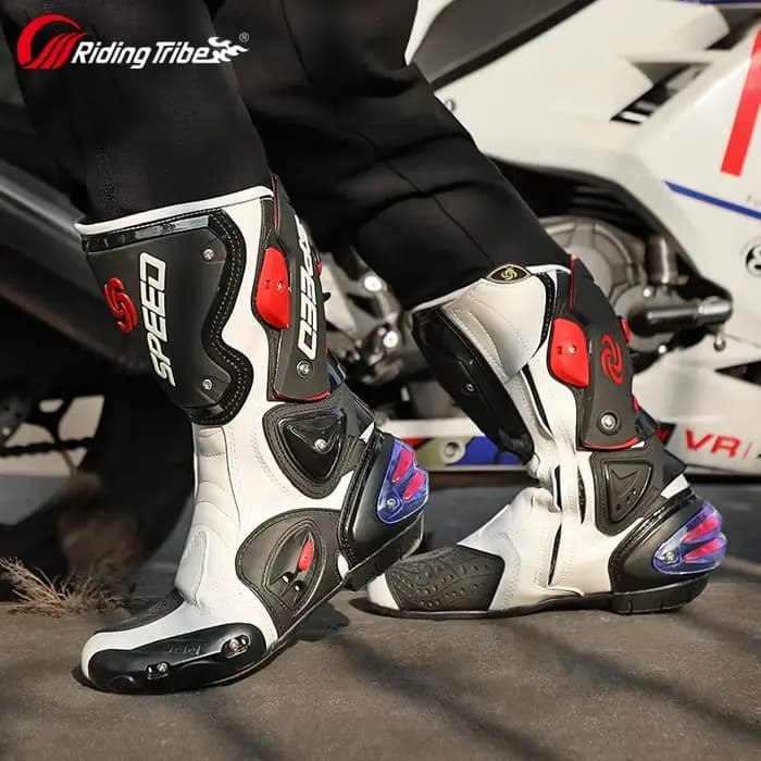 Bottes longues de moto pour Motocross