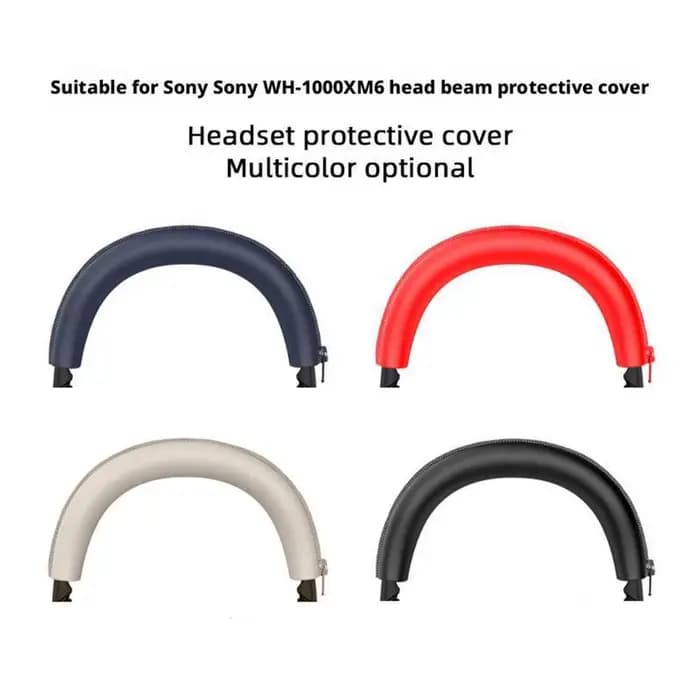 Étui de Protection en Silicone pour écouteurs Sony XM5, coque souple anti-rayures avec Protection des oreillettes WH-1000XM6