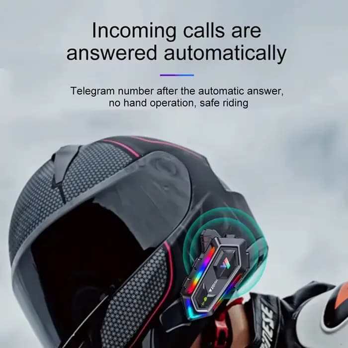Y20 MAX-Interphone pour casque de moto V5.3