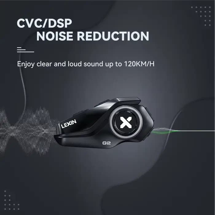 Lexin G2P casque d'interphone moto casques Bluetooth