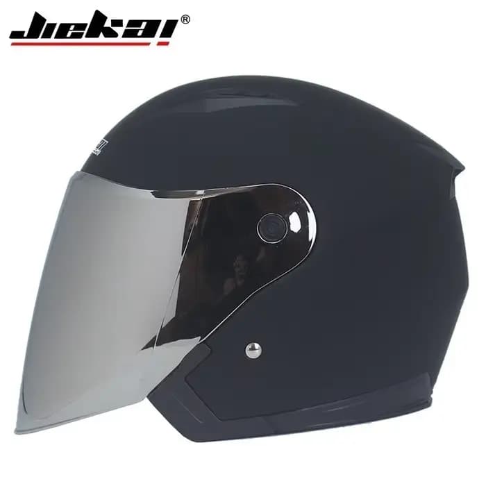 JEIKAI – Casque de moto avec double objectif, unisexe, véritable, pour scooter