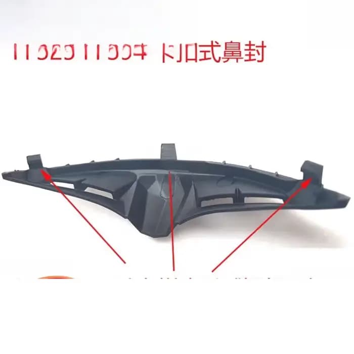 Déflecteur de vent universel pour casque de moto