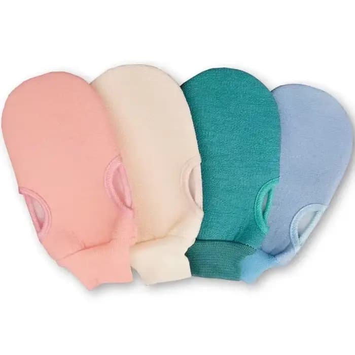 Gants exfoliants pour douche, 1 pièce, gant de nettoyage, frotter la peau morte, brosse pour le corps, serviette, mousse SPA, Massage corporel