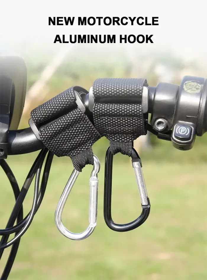 Crochet de suspension pour moto avec crochets de verrouillage pour autocycles