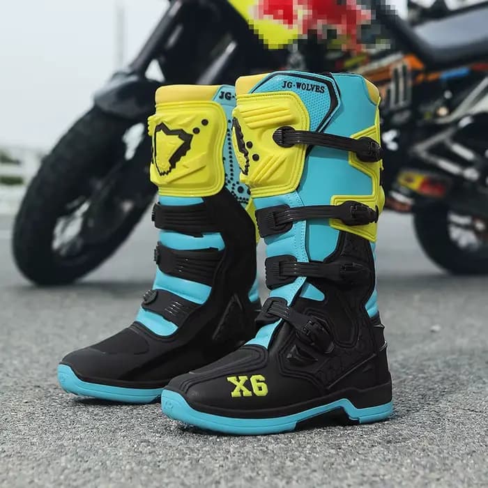 Nouvelles bottes de motocross pour hommes et femmes