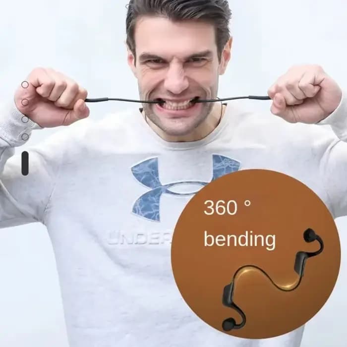 Nouveaux écouteurs de natation à conduction osseuse 2026 Bluetooth 5.4 étanches sans fil non intra-auriculaires avec carte intégrée pour le sport
