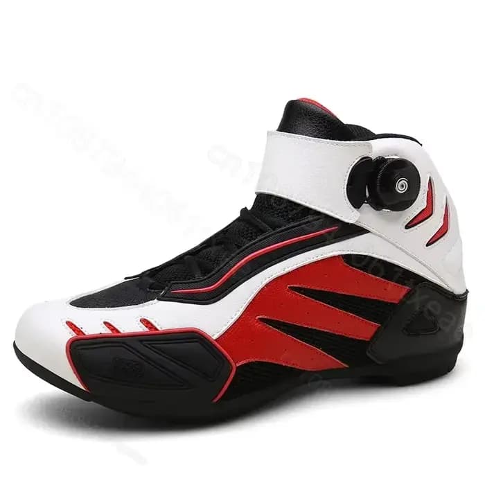 Bottes de Moto Souples et Imperméables pour Homme