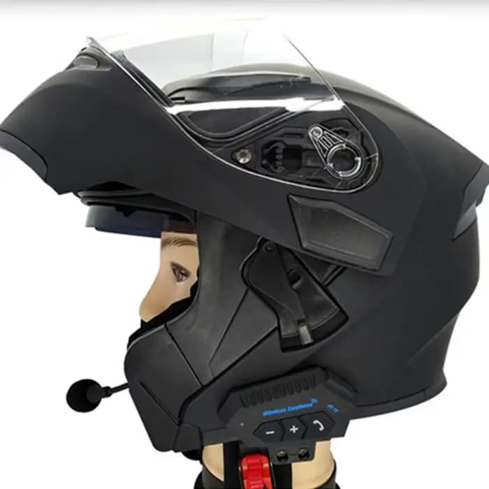 Casque de moto BT, Kit d'appel mains libres sans fil