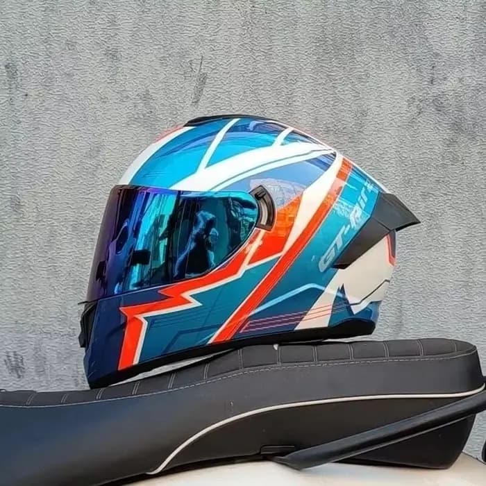 Casque de moto professionnel à double lentille