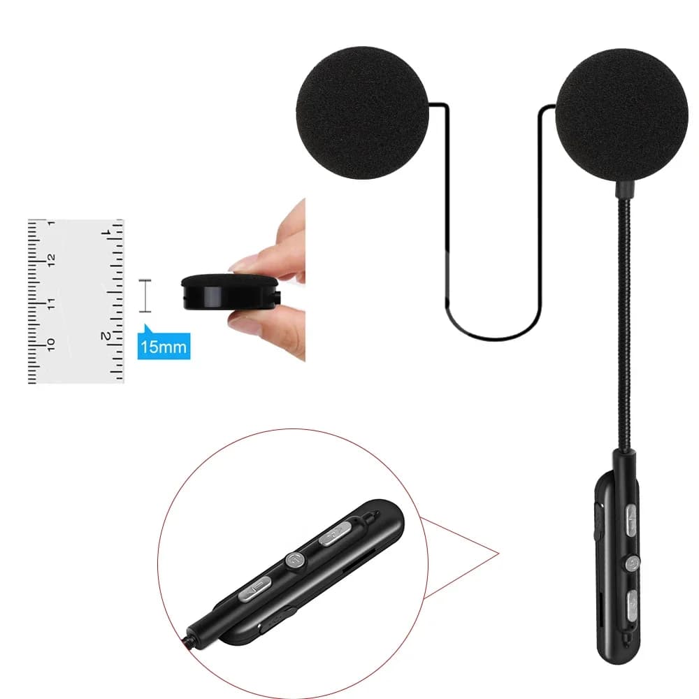 Casque de Moto Bluetooth casque étanche Moto casque sans fil stéréo casque mains libres Kit d'appel