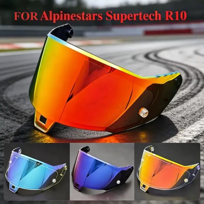 Visière de casque de moto pour Alpinestars Supertech R10