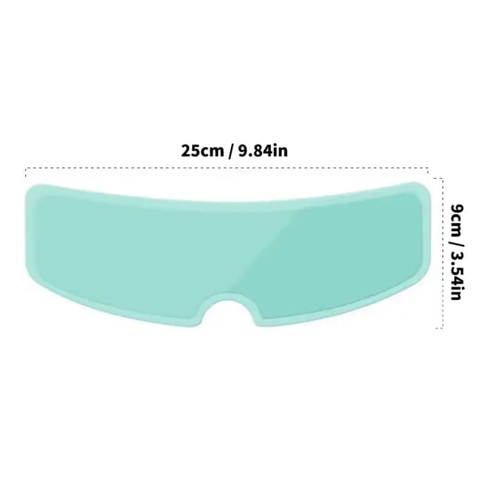 Films Anti-buée pour casque de moto