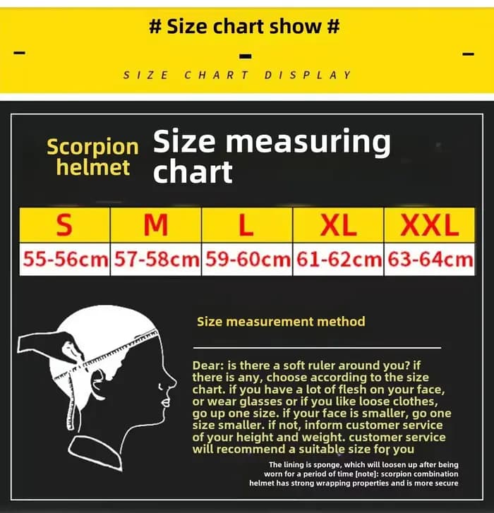 Casque de moto Scorpion