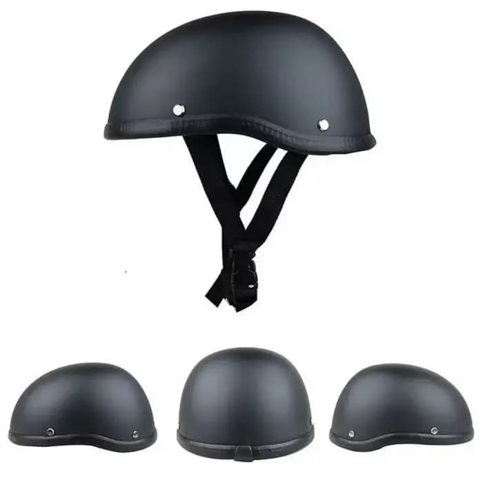 Casque demi-visage léger réglable