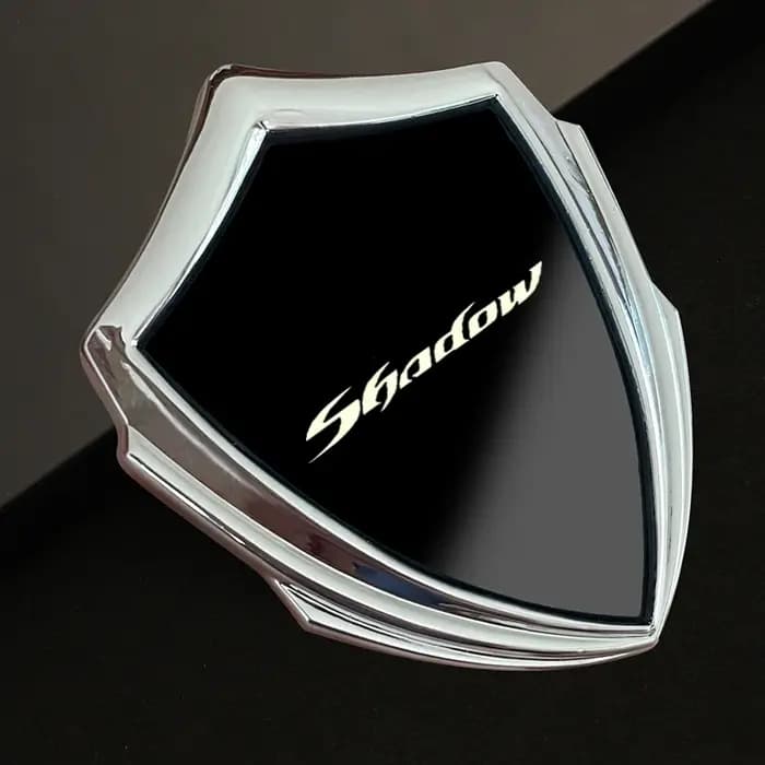 Accessoires de moto accessoires métalliques 3D autocollants de moto pour honda Shadow