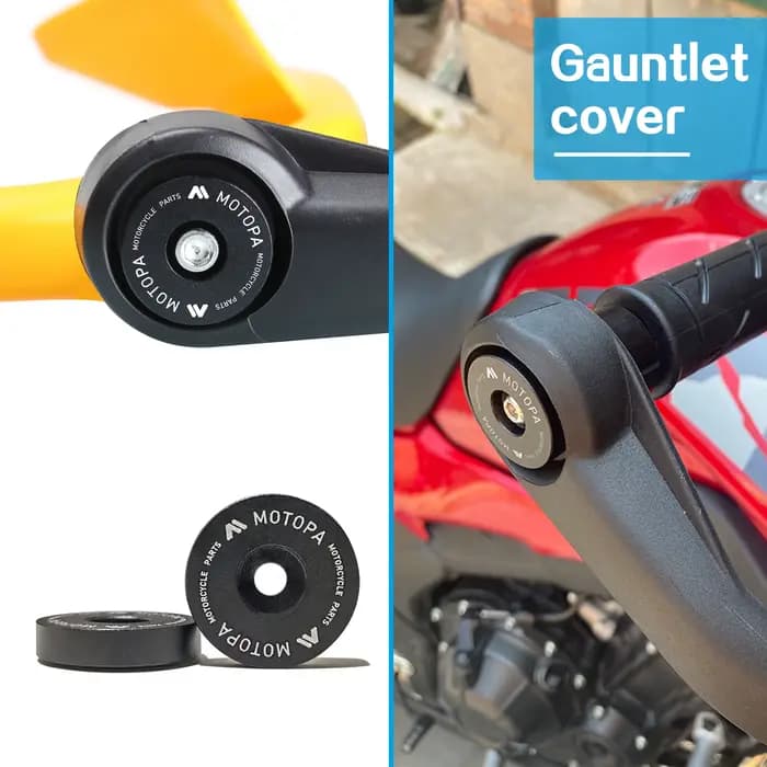 Protège-mains de moto avec logo