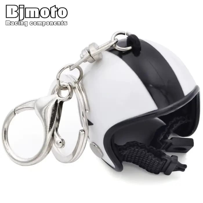 BJMOTO Mini Sport casque de moto pendentif porte-clés unisexe