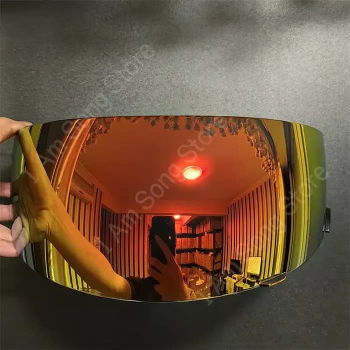 Visière de casque de moto pour BELL Qualifier DLX MIPS Anti-rayures UV Pare-vent Lunettes