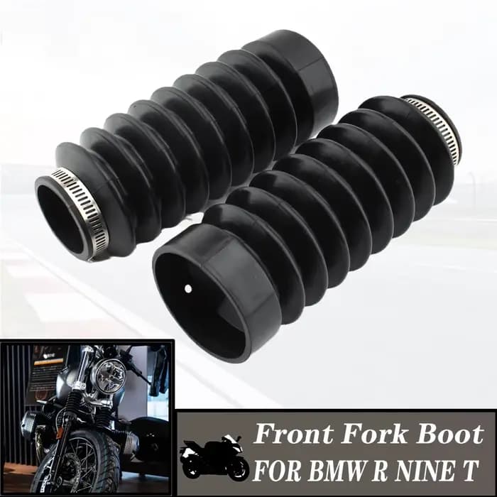 Pour BMW R Nine T 2014-2020 moto fourche avant bottes urbain pur brouilleur guêtres Gators botte choc protecteur poussière caoutchouc