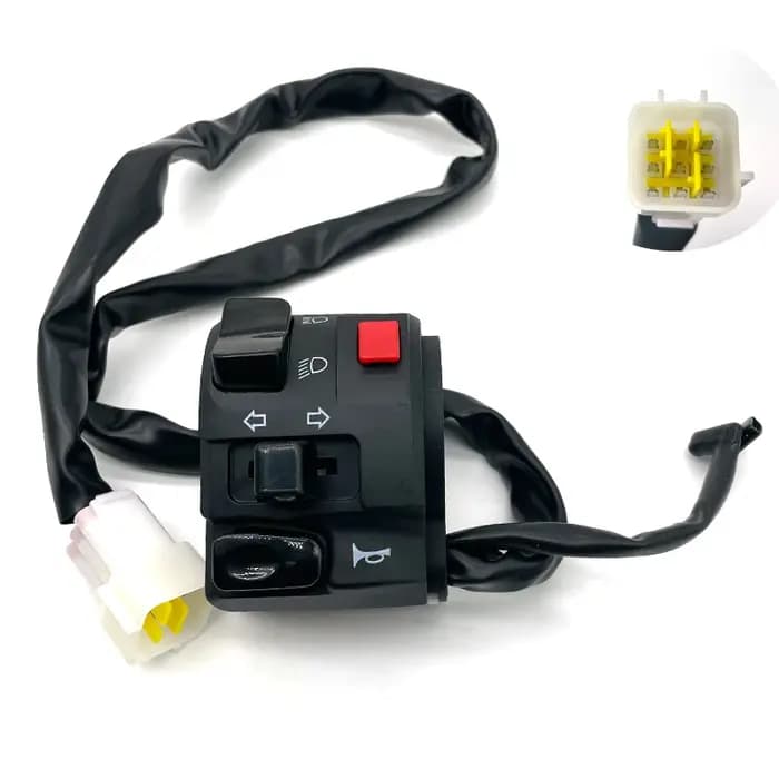 1 pièces gauche 22mm commutateurs de moto bouton de klaxon