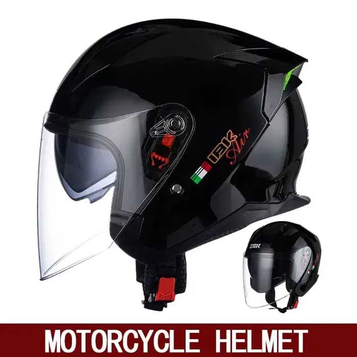 Casque de moto rétro chaud