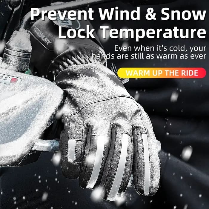ROCKBROS – gants de Ski, de Snowboard, de moto, d'équitation, d'hiver, coupe-vent, imperméables, unisexe