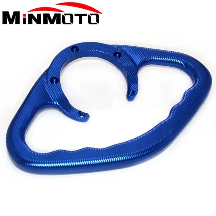Support d'accoudoir de réservoir de carburant CNC pour moto, poignée de maintien pour passager pour