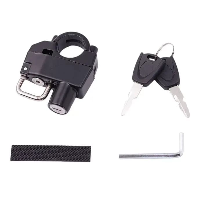 Serrure de casque de moto
