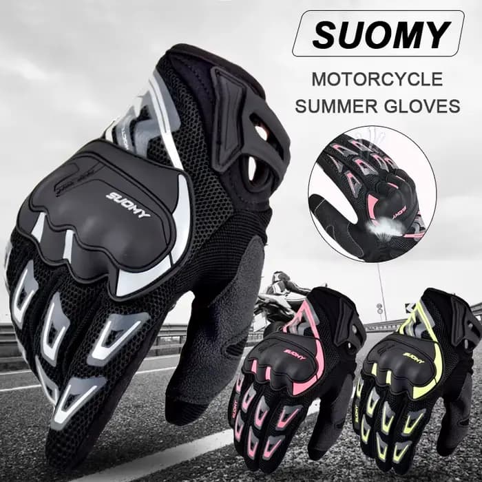 Suomy gants de Moto été maille respirant
