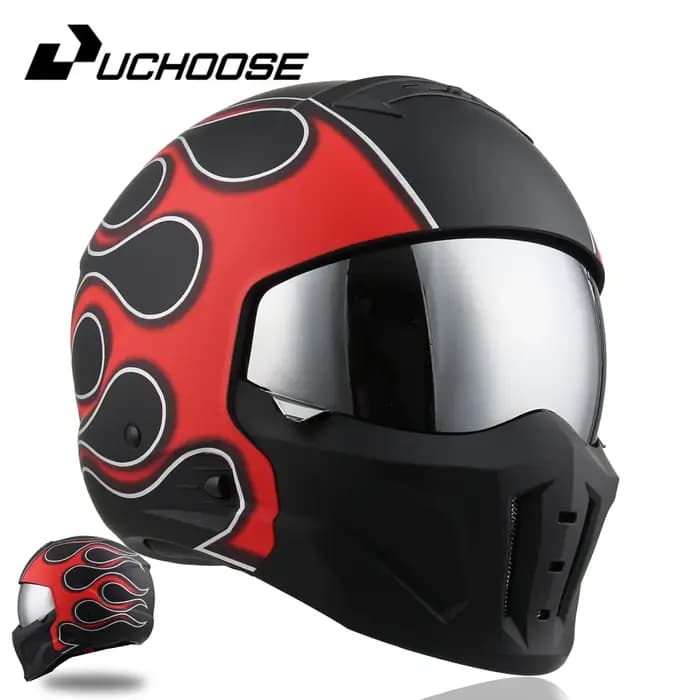 Casque Scorpion rétro pour Moto
