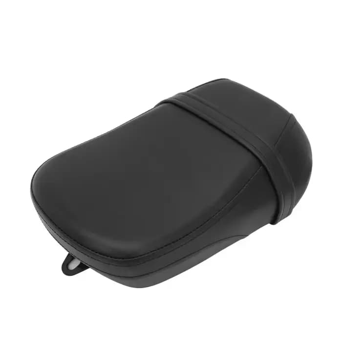 Coussin de siège de passager arrière de moto, noir, en cuir PU, accessoires de moteur pour Kawasaki