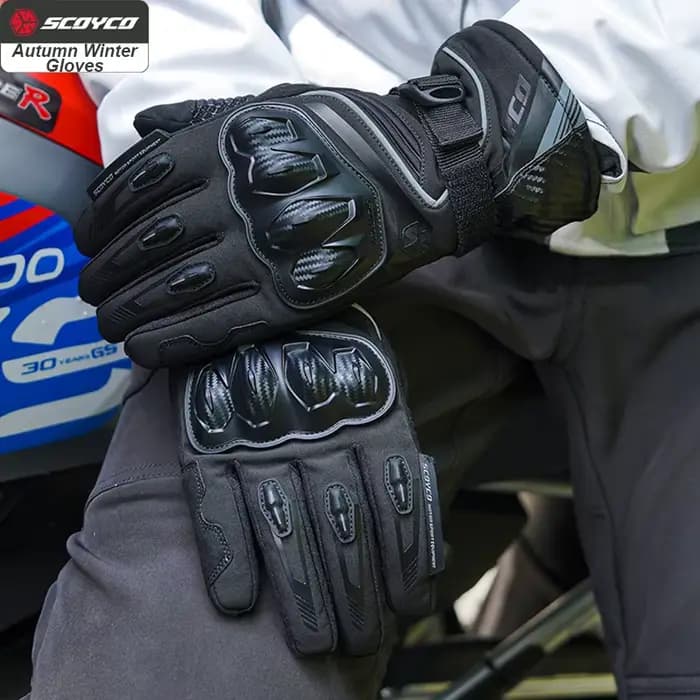 Gants de moto à écran tactile pour hommes et femmes