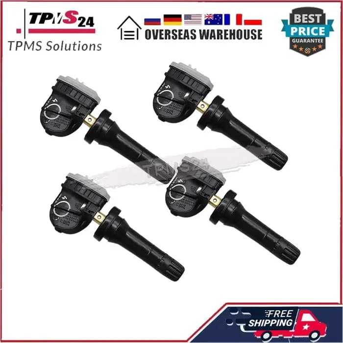 4 pièces 13506028 Capteur TPMS de moniteur de pression des pneus