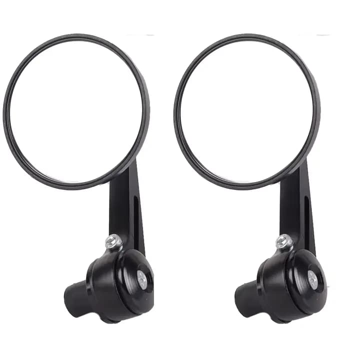 Accessoires de Moto 7/8 "rétroviseurs arrière d'extrémité de barre ronde pour café Racer
