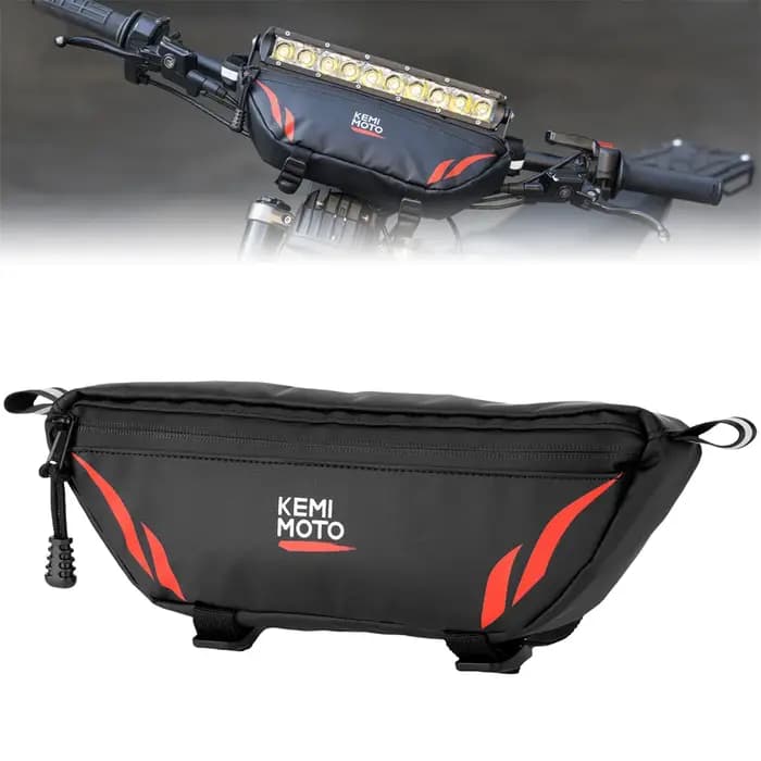 Sac de guidon de moto pour BMW R1200GS R1250GS LC, sac étanche de rangement, sac de barre de poignée