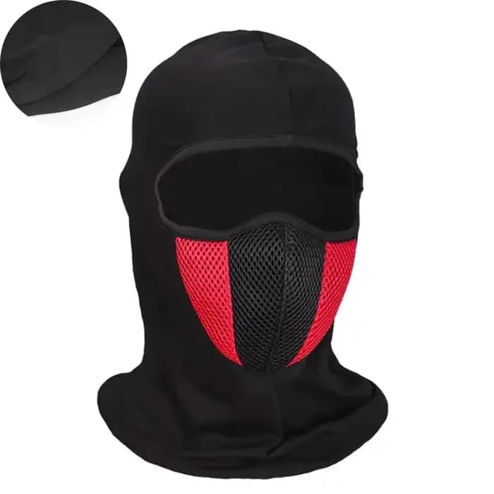Masque de cyclisme intégral pour homme, cagoule de moto, équipement de sauna coupe-vent, respirant, sports de plein air, couvre-chef CS, chapeau