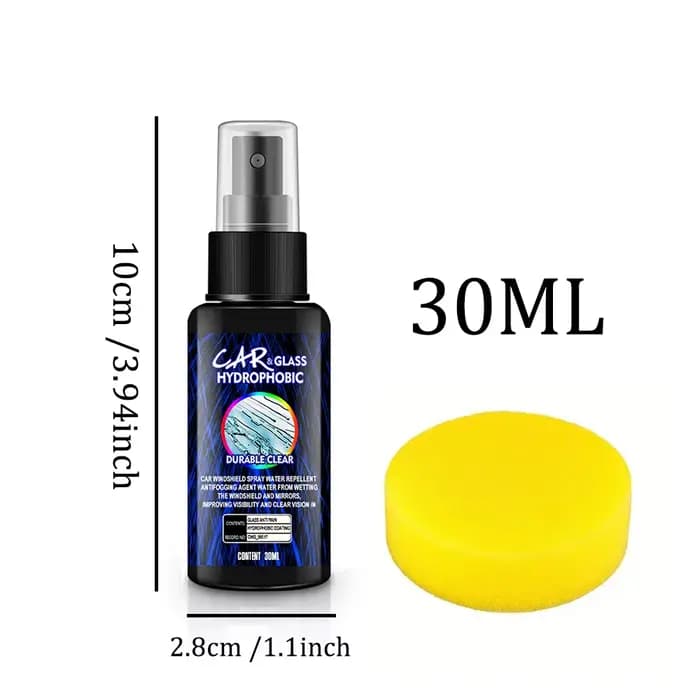 Verre de casque de moto Anti-pluie pour voitures, hydrofuge, revêtement hydrophobe, verre de rétrovi