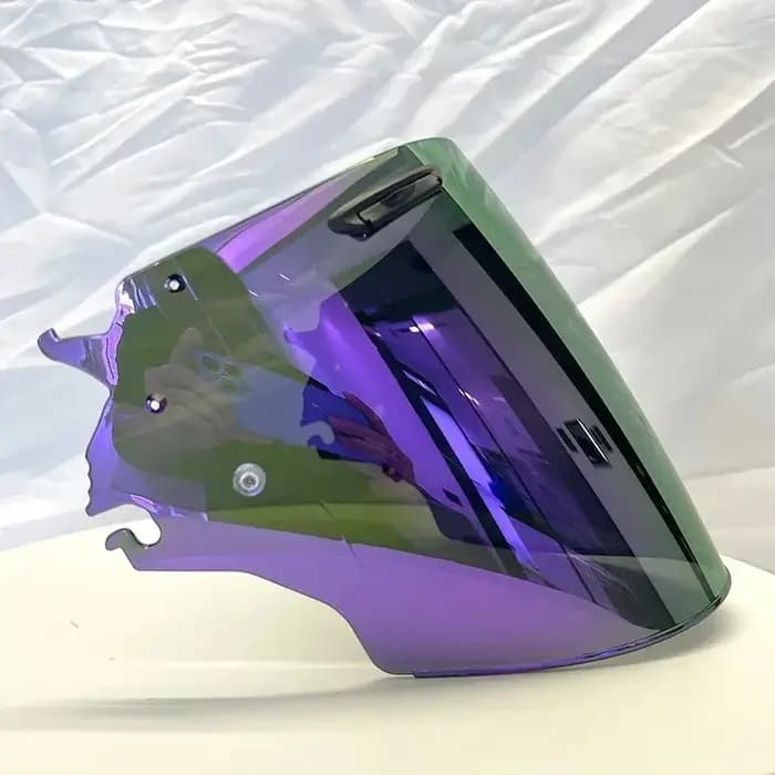 pour casque de moto Arai VZ Ram SZRVAS, verres Aurora argentés et marron avec placage électrolytique spécial