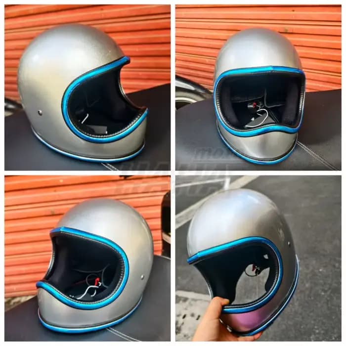 Casque de moto HOT, coque en fibre de verre