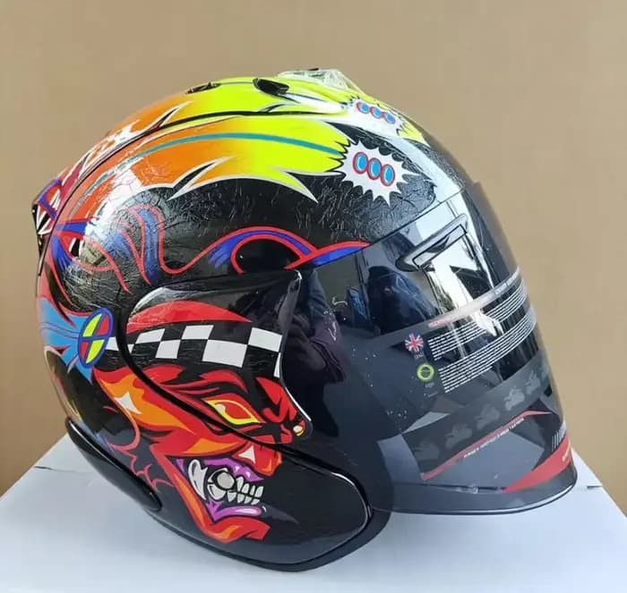 Casque ouvert SZ RAM Russel 3/4, casque de course tout-terrain, casque de motocross, casque de moto