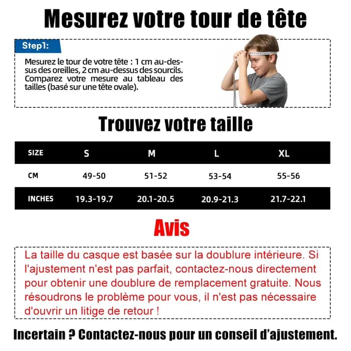 Casque de motocross pour enfants