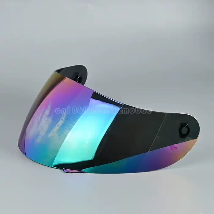 Visière de casque de moto coupe-vent